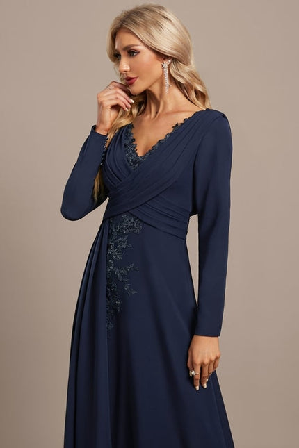 Robe de Soirée Élégance Marine Chic - gallery 2