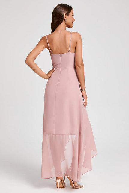 Robe De Soirée Rose Poudrée - gallery 3