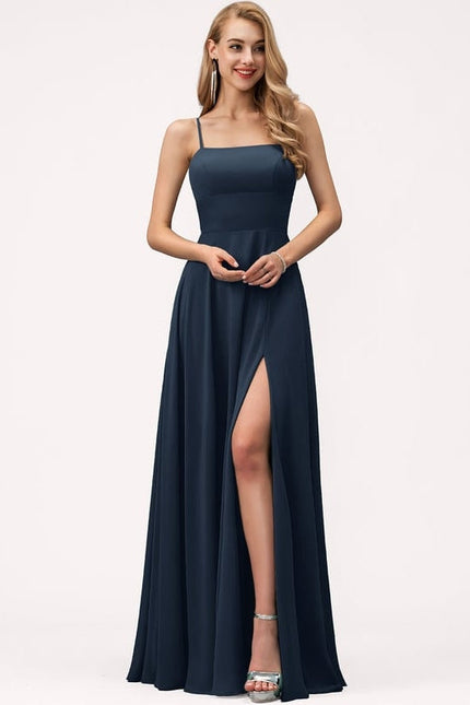 Robe de Soirée Mosaique Satinée - gallery 1