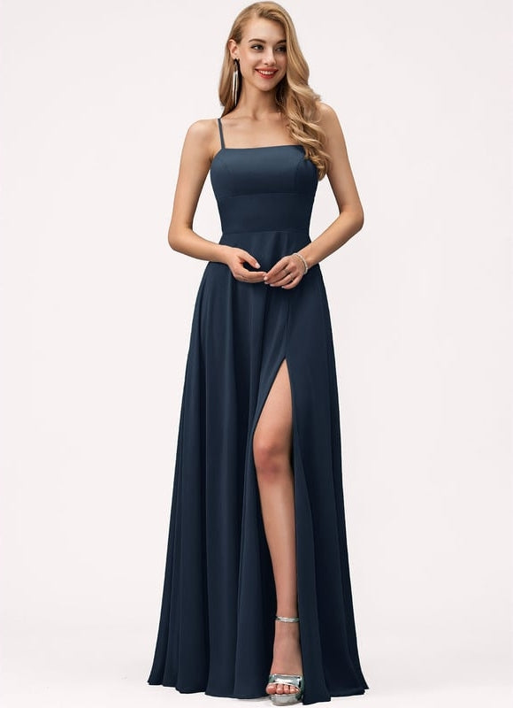 Robe de Soirée Mosaique Satinée - gallery 1