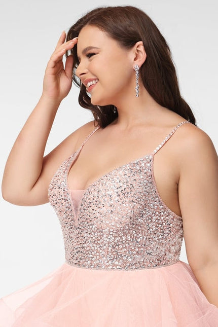 Robe de Soirée Rêve Poudré - gallery 7