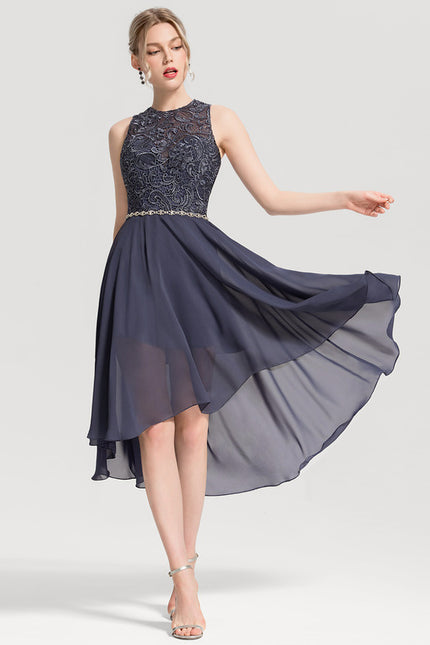 Robe de Soirée Chic Asymétrique Étoilé - gallery 3