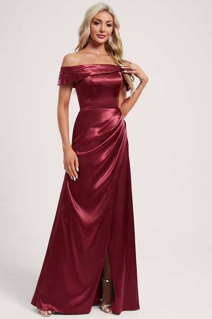 Robe De Soirée Col Bardot - gallery 1