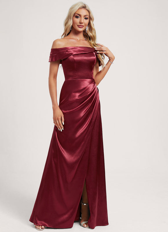 Robe De Soirée Col Bardot - gallery 1