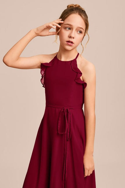 Robe de Soirée Rouge Douceur Élégante - gallery 2
