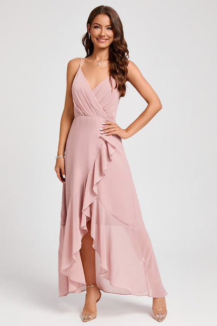 Robe De Soirée Rose Poudrée - gallery 7