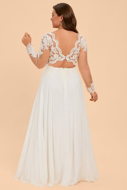 Robe De Mariée Soirée Blanche - gallery 8