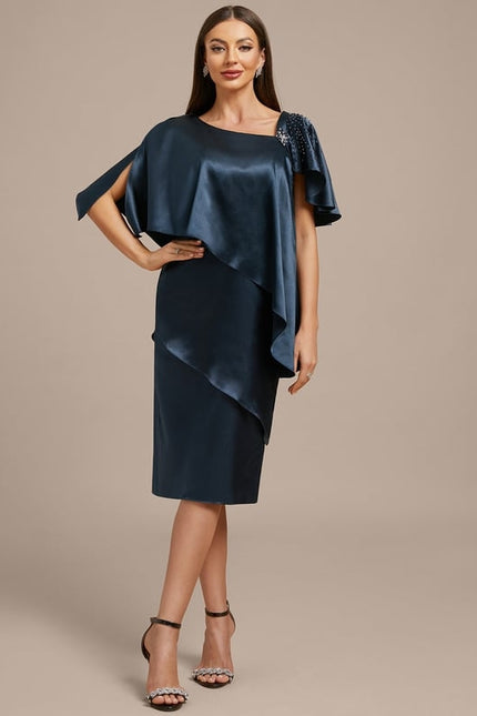Robe de Soirée Asymétrique Élégante