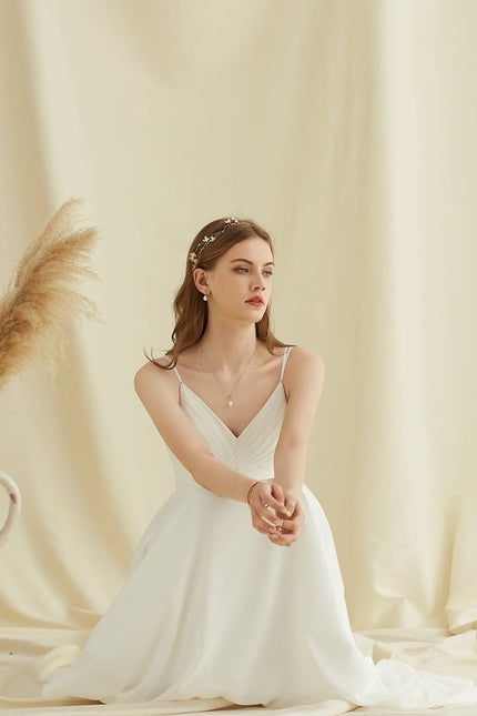 Robe de Soirée Fluide Éthérée - gallery 4