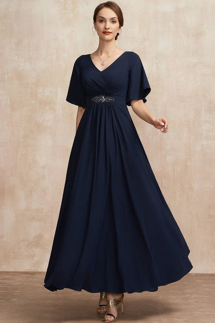 Robe de Soirée Nocturne Émeraude