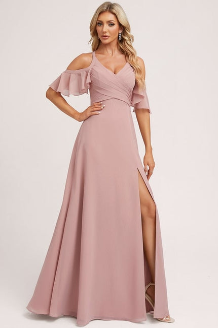 Robe de Soirée Légère Ciel