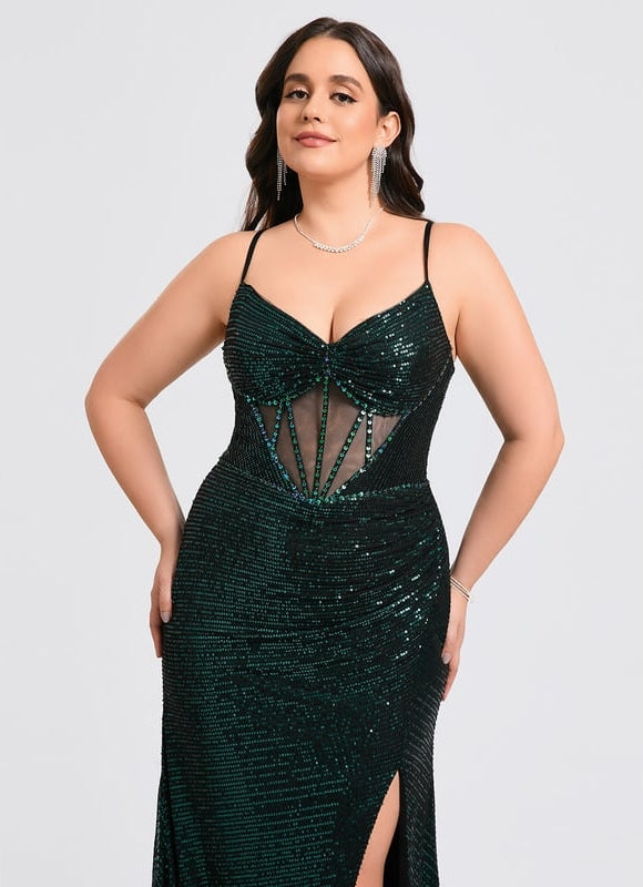Robe de Soirée Éclat Marine Couture - gallery 8