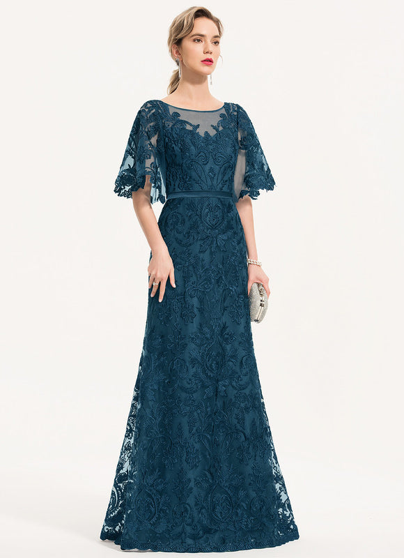 Robe de Soirée Élégance Vague Émeraude - gallery 2