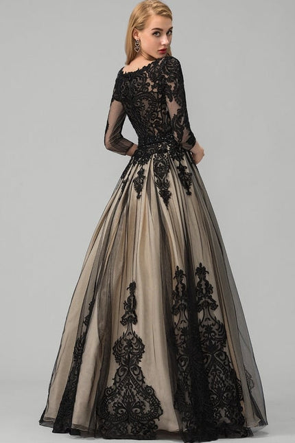 Robe de Soirée Nuit Majestueuse - gallery 1