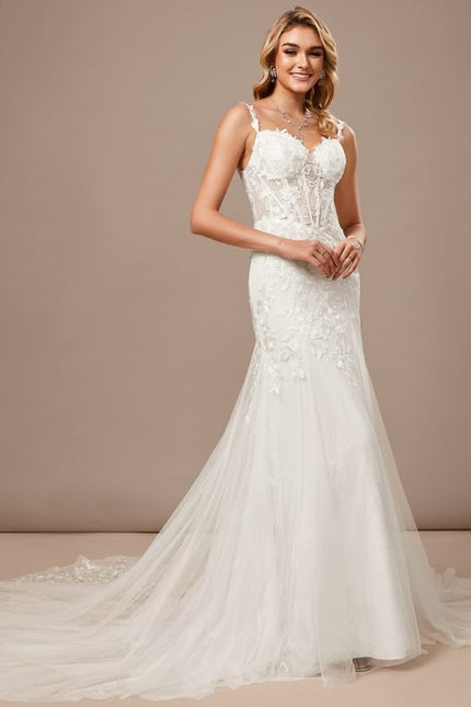 Robe de Soirée Dentelle Éthérée - gallery 3