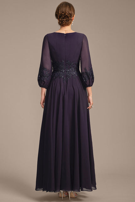 Robe de Soirée Éclat Feuille - gallery 1