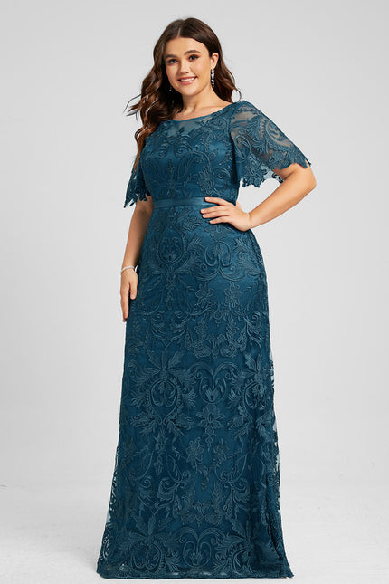 Robe de Soirée Élégance Vague Émeraude - gallery 5