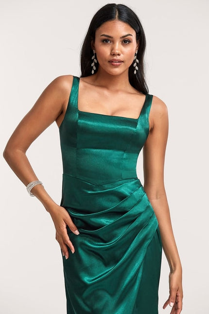 Robe De Soirée Décolleté Carré - gallery 3