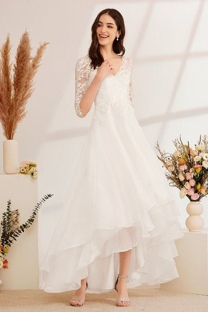 Robe de Soirée Satinée Évanescente