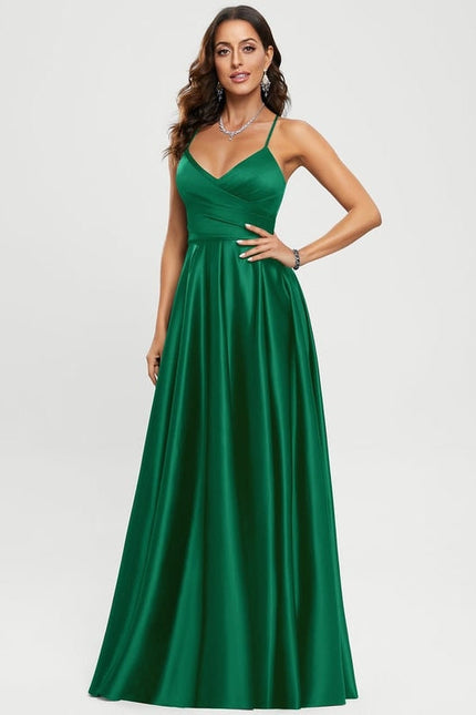 Robe de Soirée Satin Éclairée - gallery 8