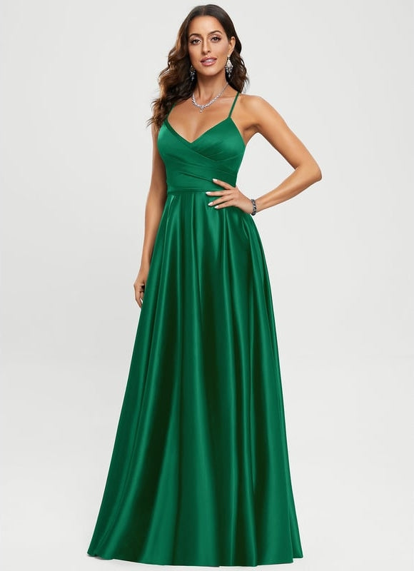 Robe de Soirée Satin Éclairée - gallery 8