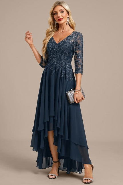 Robe De Soirée Trapèze - gallery 3