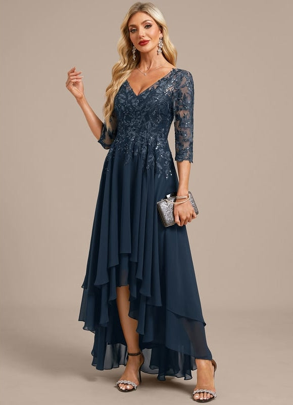 Robe De Soirée Trapèze - gallery 3