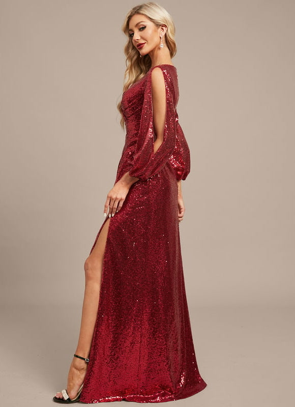 Robe de Soirée Éclat Rubis - gallery 5