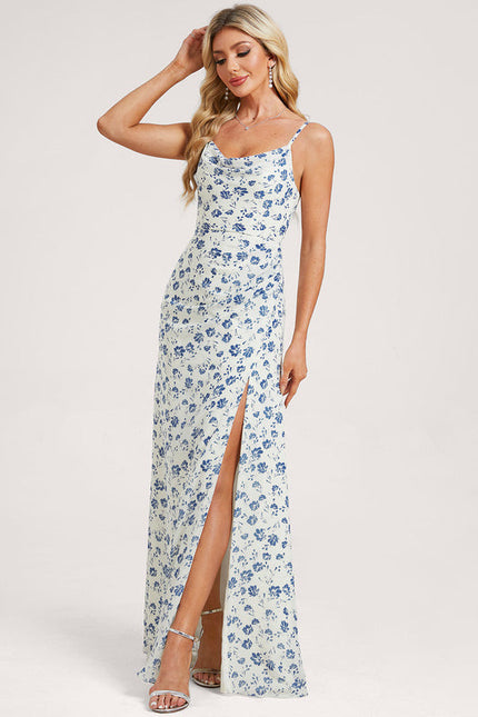 Robe De Soirée En Mousseline - gallery 2