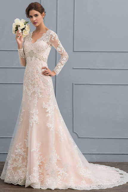 Robe de Soirée Sirène Tulle - gallery 2