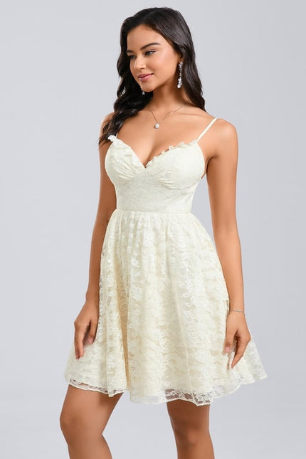 Robe de Soirée Dentelle Éclatante - gallery 3