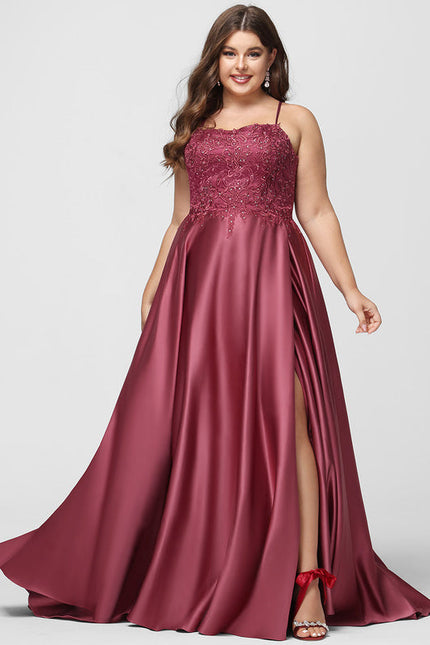 Robe De Soirée Perlée Strass - gallery 5