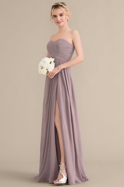Robe de Soirée Élégance Vin Rouge - gallery 3