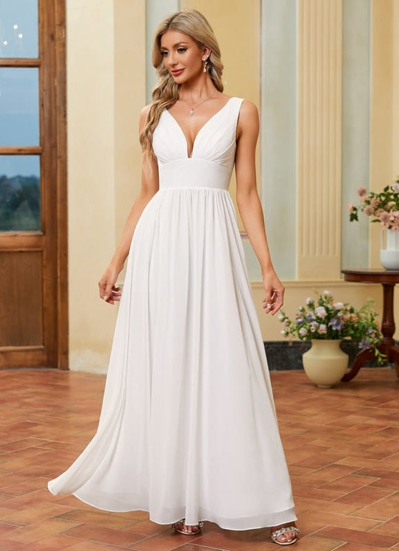 Robe de Soirée Fluide Éthérée - gallery 5