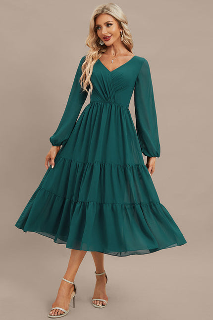 Robe de Soirée Vague Opaline - gallery 1