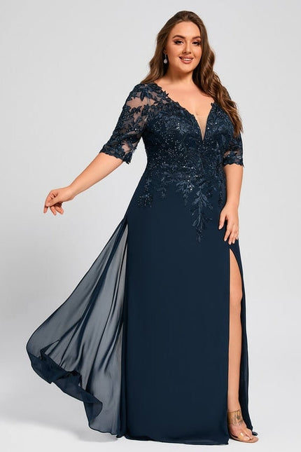 Robe de Soirée Velours Ébène - gallery 9