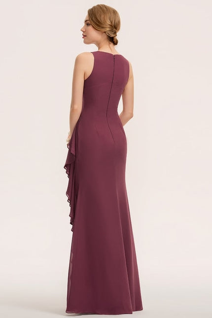 Robe de Soirée Éclat Rosé Émeraude - gallery 3