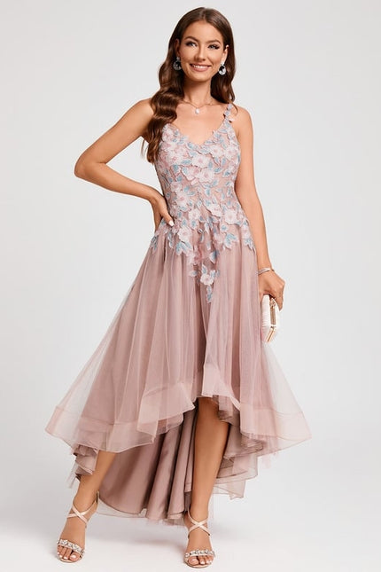 Robe de Soirée Aérienne Florale - gallery 4