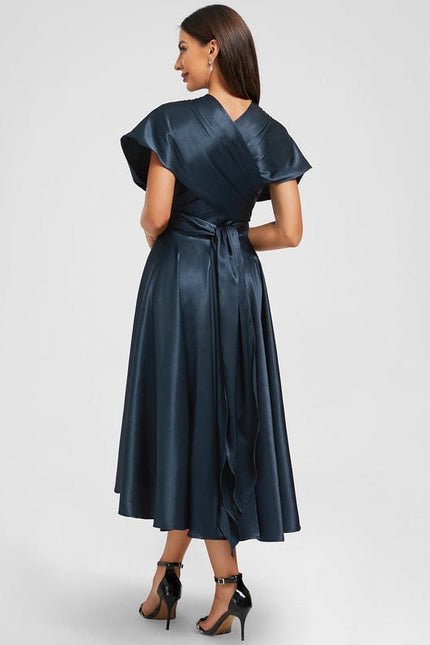 Robe de Soirée Décolleté Fluide - gallery 7