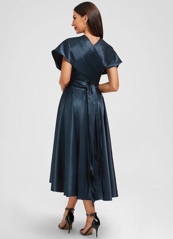 Robe de Soirée Décolleté Fluide - gallery 7