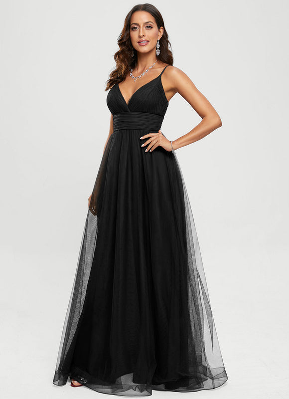Robe de Soirée Céleste Fleurie - gallery 3