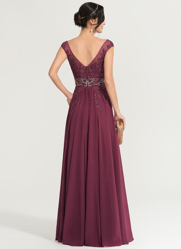 Robe de Soirée Éclat Rubis Flottant - gallery 4