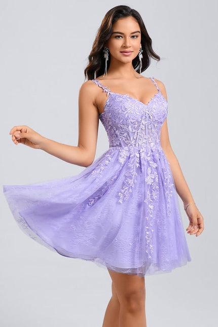 Robe de Soirée Fleurie Rosée - gallery 2
