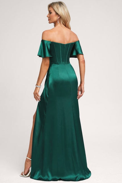 Robe De Soirée Col Bardot - gallery 2