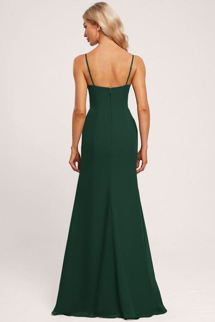 Robe de Soirée Vert Émeraude Chic - gallery 3