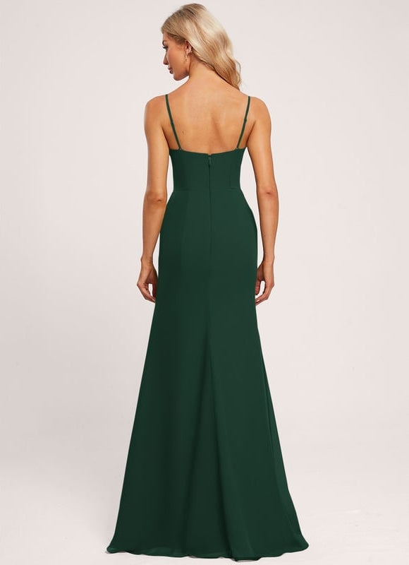 Robe de Soirée Vert Émeraude Chic - gallery 3