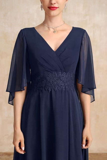 Robe de Soirée Aérienne Plissée - gallery 6