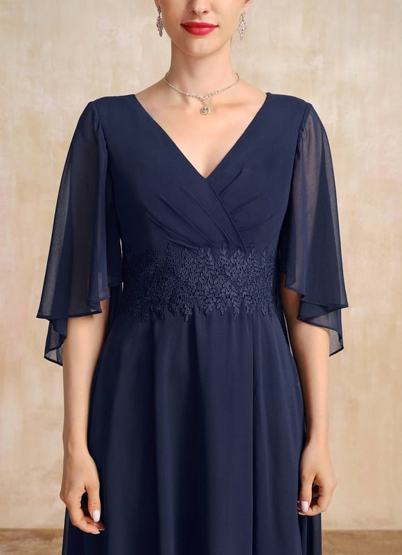 Robe de Soirée Aérienne Plissée - gallery 6