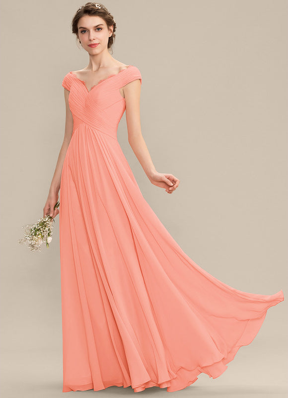 Robe de Soirée Corail Flottant - gallery 5