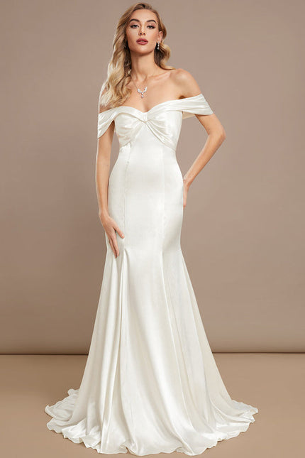 Robe de Soirée Satinée Sirène